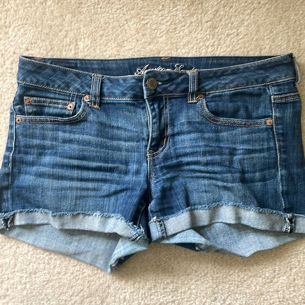 American eagle jean shorts